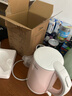 美的（Midea）电热水壶电水壶烧水壶双层防烫 0涂层 食品级304不锈钢1500W快速沸腾1.7L大容量 HJ1705 实拍图