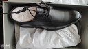 SPIDERKING蜘蛛王皮鞋牛皮男士秋冬商务正装德比系带英伦结婚鞋 黑色 40 实拍图