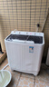 长虹半自动波轮洗衣机 家用老式双缸双桶 洗脱一体机 大容量脱水甩干机 以旧换新 洗脱16.5公斤【洗涤10公斤+脱水6.5公斤】 实拍图