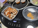 富得莱 饭菜保温板 加热菜板 暖菜板2025新款 圆形家用智能多功能带火锅电磁炉 自动恒温餐桌旋转盘神器 触控黑68cm电动旋转电磁炉火锅 实拍图