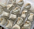 思念大馅馄饨臻味三鲜402g*2袋64只 赠汤料包 早餐速冻混沌云吞速食 实拍图