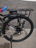 EG7山地自行车成人学生变速越野单车双减震赛车26寸青少年男女 辐条【加厚防滑轮-更安全】炫彩 26寸21速【适合：160-180CM】 实拍图