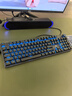惠普（HP）K10G机械键盘青轴有线键盘游戏电竞办公吃鸡104键全尺寸适用笔记本台式电脑全键无冲 实拍图