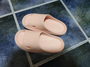 朴西小鲨鱼软底儿童凉拖鞋男童宝宝洗澡防滑家居室内拖鞋女童 桃沙粉 实拍图
