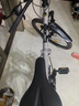 凤凰（Phoenix）可折叠山地车自行车成人男女新款式学生12到18岁变速越野软尾单车 辐条轮/双避震【密封全轴承】钢架肖灰 26寸-24速【身高158-188cm】 实拍图