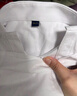 罗蒙儿童白衬衫男童女童长袖小学生表演校园服饰 白色 160 实拍图