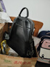 viney牛皮双肩包女大容量高颜值书包旅游轻便旅行包背包生日礼物送女友 实拍图