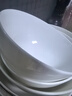 京东京造 餐具套装 乔迁之喜陶瓷家用陶瓷汤碗 纯白骨瓷 面碗6英寸*2 实拍图