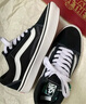 VANS范斯官方 升级款ComfyCush Old Skool舒舒服服运动鞋低帮 黑色 36 实拍图