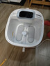 飞利浦（PHILIPS）泡脚桶躺泡免洗电动按摩足浴盆UV杀菌小白桶智能恒温加热软胶泡脚盆3222F  实用节日生日礼物 实拍图