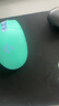 罗技（G）G304 LIGHTSPEED无线鼠标 游戏鼠标 轻质便携 鼠标宏 绝地求生FPS英雄联盟吃鸡 生日礼物 绿色 实拍图