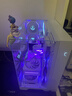 LIANLI包豪斯O11 Vision Compact 海景房机箱全景无立柱MATX游戏台式电脑台式机主机箱 三面玻璃360水冷 机箱白色+副屏+四代无线风扇2正6反+发射器 O11 Vision c 晒单实拍图
