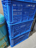 别颖塑料筐子批發周转筐长方形特大号收纳筐镂空胶框加厚周转框塑料筐 白色塑料筐： 38*25*20cm 蓝色 1个 实拍图