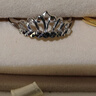 周生生  Pt950铂金车花边皇冠后冠白金铂金戒指开口戒78007R定价 晒单实拍图