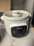 美的（Midea）煲汤电炖锅3-4人用 电砂锅煲汤锅炖汤盅电炖锅直炖紫砂陶瓷炖锅电炖锅2-3人慢炖煮粥煲粥锅电汤煲 3L 【微压嫩炖】白瓷胆=10碗 实拍图