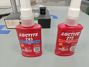乐泰/loctite 272 螺丝胶 螺纹锁固胶 MIL认证高强度耐高温中粘度单组分厌氧强力胶 红色胶水 50ml 实拍图