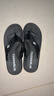 俞兆林（YUZHAOLIN）人字拖男女沙滩鞋凉拖鞋外穿夹趾拖 YE408 黑色 42/43 实拍图