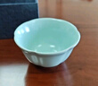 东道 汝窑茶杯陶瓷功夫茶具开片可养汝瓷主人杯 中葵饮杯2025款(天青) 实拍图