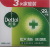 滴露（Dettol）香皂松木115g*3块 男士香皂女士肥皂洗澡洗手沐浴抑菌多用皂  实拍图