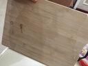 京东京造 菜板 砧案板切菜家用双面厨房竹板【天然楠竹】38*28*1.7cm 实拍图