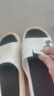 厚底拖鞋夏季防滑耐磨外穿防臭男款居家时尚夏天新款超软底男士 */3系621-白色升级 40-41 适合39-40 实拍图