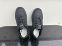 敛杉男鞋秋冬2025新款工作鞋子男百搭美式板鞋运动休闲黑色厨房防滑鞋 黑色 42 实拍图