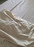 京东京造 60支长绒棉贡缎床笠 A类纯棉床罩全棉床垫保护套 1.8米床 杏仁色 实拍图