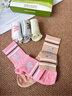 PAUL FRANK100%纯棉秋冬舒适款女士中筒袜10A抗菌防臭女青少年运动袜礼盒装 实拍图