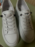 百丽（Belle）小白鞋女鞋商场款厚底增高一脚蹬单鞋透气休闲鞋U8N1DAM3 白色 37 (235mm) 实拍图
