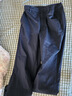 京东京造【易打理 轻松出门】休闲裤男西裤男直筒西装冬季男裤 藏青2.0 L 实拍图