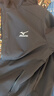 美津浓（MIZUNO）户外夹克男连帽梭织透气情侣锋衣加绒加厚加棉外套男上衣 实拍图