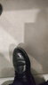 意尔康男鞋商务正装鞋时尚系带皮鞋德比婚鞋棉冬季 53449W 黑色加绒 43 实拍图
