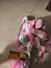 EVERVON轮滑鞋儿童溜冰鞋男女童旱冰鞋KJ-337粉色附护具头盔S号适31-34码 实拍图