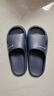 洁丽雅防臭拖鞋男士夏季2025新款居家室内浴室洗澡eva家用防滑凉拖鞋女 藏青 【1.0性价比 | 无甲醛致癌物】 42-43 【适合41-42码】 实拍图