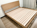 小半实木床双人床北欧日式1.5单人小户型卧室现代简约樱桃木家具1.8米 【重磅升级款】千寻床MAX-樱桃木 1.8m*2m 实拍图