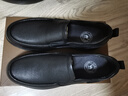 骆驼（CAMEL）牛皮套脚中年爸爸鞋增高经典商务休闲皮鞋男 G15A211066 黑色 41 实拍图