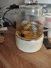 world kitchen康宁养生壶 全玻璃恒温壶煮茶壶煮茶器1L 办公室保温壶家用花茶壶烧水壶电热水壶煮水壶送礼自用 【标准款】+全玻璃盖子 1L 实拍图