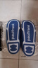大嘴猴（paul frank）棉拖鞋男士秋冬季室内家居拖鞋毛绒保暖厚底棉鞋男款深蓝290PF607 实拍图