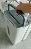 HP惠普4级高保密迷你办公家用商务小型低噪音碎纸机粉碎机 单次6张连碎5分钟15L可带钉碎卡  W1505CC 实拍图