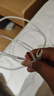 小米 原装USB-C数据线100cm 6A充电线白色 适配USB-C接口手机游戏机充电xiaomi红米redmi/k70 实拍图