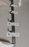 卡贝（cobbe）太空铝挂钩免打孔浴室挂衣服粘钩卫生间门后壁挂衣帽架多功能排钩 实拍图
