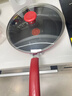 特福（Tefal）国标I级不粘锅平底锅 有钛强化煎锅牛排煎蛋锅 燃气灶电磁炉通用 2-3人【原装锅铲+锅盖】 26cm 实拍图