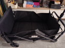 探险者露营车折叠推车户外露营儿童小推车营地车拉年货小拖车聚拢型推车 250L 曜石黑-静音实心轮+后开模式 实拍图