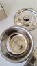 【带盖】特厚不锈钢盆套装家用打蛋和面烘焙盆加厚汤盆洗菜盆油盆 特厚猪油盆【20cm】带防尘盖 实拍图