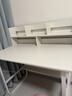 悦美妙电脑桌台式学生简易书桌书柜书架一体写字桌子家用办公学习桌 【店长主推-单桌款】暖白色100CM 实拍图