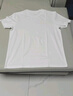 京东京造【10A抗菌】t恤男短袖t恤秋季女款白小T苏超打底衫 白色L 实拍图