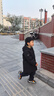戴维贝拉（DAVE＆BELLA）女童羽绒服男童90绒保暖羽绒衣儿童冬装幼儿新年宝宝冬季外出服 凝夜紫【DB16448-B】 120 cm（建议身高110-120cm） 实拍图