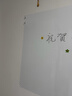 得力90*200cm家用软磁铁自粘白板贴可擦写墙贴/写字板/画板 涂鸦自粘墙纸 儿童小黑板贴 带背胶8718 实拍图