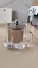 暮云泡茶壶加厚玻璃茶壶大容量办公室茶具养生高硼硅耐高温 450ml 实拍图