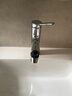 九牧（JOMOO）卫生间全方位漱口洁面抽拉式台盆面盆水龙头银色32344-574/1B2-Z 实拍图